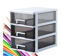 Boîte de rangement de maquillage pour salle de bain, tiroirs transparents pour organisateur de cosmétiques,Boîte de rangement à plusieurs niveaux Tiroirs de rangement transparents - Organisateur de ma