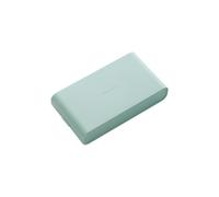 Boîte De Rangement De Masque De Couleur Unie Simple 1pc, Porte-Masque Portable Étanche Avec Couvercle Anti-Poussière, Grande Capacité D'organisation À Domicile