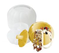 Boîte de rangement de moule en silicone - moule de pot de stockage de | Stampos de coulée de résine à portée de bougie créative - décoration artisanale Do -par -te | Stamp in