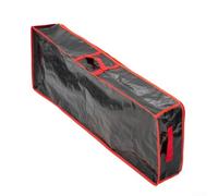 Boîte de rangement de papier cadeau de Noël sous le lit - Grand support de rouleau de papier cadeau de vacances - Sac de rangement pour Noël (F)