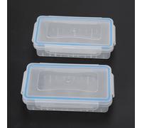 BoîTe De Rangement De Piles 18650, 2 PièCes, Support De BoîTier, Couvercle De Protection De Piles éTanche