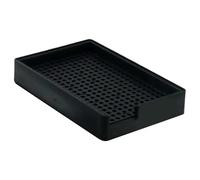 Boîte de rangement de plateau à vis en plastique antistatique avec comptoir intégré pour fixations et organisation d ' outils de réparation électronique Organisateurs de vis en plastique ESD pour la