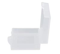Boîte de Rangement de Protection pour Batterie de Caméra 9 - Organiseur Léger et Durable pour Batterie de Caméra de Sport - Convient pour Les Amateurs de Plein Air en Plastique Blanc