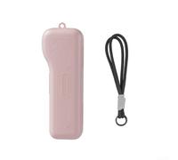 Boîte de rangement de protection résistante à l'eau pour DJI Osmo pour Pocket For 4 Pro, fabriquée en matériau ABS robuste avec couvercle à rabat de sécurité (rose)