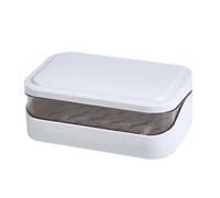Boîte de rangement de savon hygiénique amovible à séchage rapide pour la randonnée, étui à savon portable pour voyage