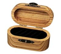 Boîte De Rangement De Sélection - Étui De Rangement En Bois, Porte-cueillette De Guitare | Boîte De Rangement De Choix De Guitare Portable 8 Cm, Étui De Choix Multifonctionnel Pour La Guitare