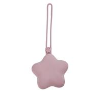 Boîte de rangement de sucette en silicone pour bébé avec corde suspendue, anti-poussière et bonne organisation, facile à transporter pour les nourrissons et les nouveau-nés Porte-sucette en silicone