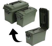 Boite de rangement de survie fosco combo 4 et 9 litres (lot de 2)
