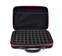 Boîte de Rangement de Voyage EVA 60 Compartiments pour Flacons 10/15ml Antichoc - Poignée Ergonomique - Idéal Cosmétiques