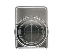 Boîte de rangement d'échantillons à membrane, 10 pièces, papier filtre rond for l'échantillonnage des particules atmosphériques(111mm)