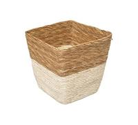 Five - Boîte de Rangement tressée Bicolore 31 x 31 cm