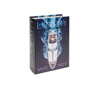 Boîte Déco Livre Yacht "Josh" 27cm Multicolore