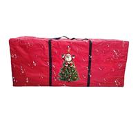Boîte De Rangement Des Arbres De Noël - 122x38x51cm Conteneur Imperméable En Service Lourd, Organisateur De Saison, Garland Ornement Light String Decoration | Holder Festival Sous-sol Du Sous-