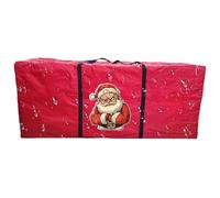 Boîte De Rangement Des Arbres De Noël - 122x38x51cm Organisateur De Saison Lourd, Récipient Étanche, Ornement Garland Ornement Light String Decoration | Holder Festival Sous-sol Du Sous-sol Ga