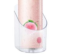 Boîte De Rangement Des Boissons Murales - Étagère De Salle De Bain Sans Punch Transparente, Organisateur Durable Peut-être | Porte-affiche De Bouteille À Haute Résistance Avec Design D'économie D'espa