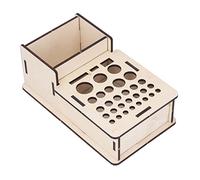 Boîte de Rangement des Outils en Cuir: pour Outils en Cuir, Outil de Punch et Cannes de Ponçage en Bois de Rangement en Cuir pour Les Amateurs d'Outils en Cuirs