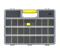 Stanley Boîte de rangement d'outils 1-92-762 – 25 compartiments – Plastique – 46×8 cm