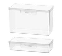 Boîte De Rangement - Distributeur De Cotons-tiges | Petit Récipient Pour Cotons-tiges, Bijoux, Boucles D'oreilles Et Médicaments, Boîte De Rangement Portable Pour Sac À Main, Poche Et Sac, Matériau PP