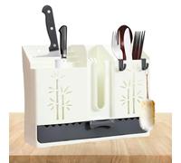 Boîte de rangement divisée pour ustensiles de cuisine - Boîte de rangement murale murale étanche | Boîte de rangement cosmétique sanitaire L