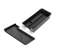 Boîte de rangement double pour accoudoir de console centrale avec chargement sans fil intégré et tapis antidérapant, compatible avec Toyota pour Camry 2025-2026 neuvième génération