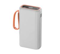 Boîte de rangement double pour batterie 21700 avec écran LCD et coque de chargeur rapide