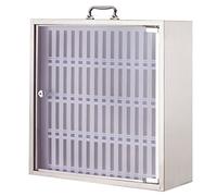 Boîte de rangement du téléphone, épaissine des téléphones en acier inoxydable armoire pour les téléphones portables, peut être transporté à la main, coffre-fort pour téléphone portable étudiant