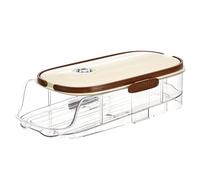 Boîte de rangement d'œufs portable - Grille à œufs pour l'organisation des réfrigérateurs, rangement des œufs | Distributeur automatique d'œufs avec roulettes, plateau à œufs pour re