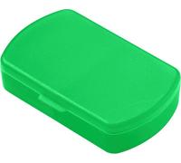 Boîte de rangement "Duo" - pilulier sans BPA avec 2 compartiments et fermeture à clic, idéal pour les médicaments ou les pilules, Germany - trend-green PP