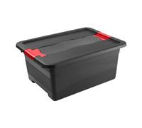 Boîte de rangement dure en angle boîte boîte de transport graphite 12 L avec ...
