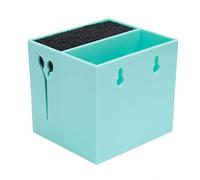 Boîte de rangement élégante pour outils de soins capillaires, conteneur spacieux pour organiser tous les accessoires de coiffure proprement utilisés en salon