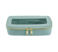 Boîte de rangement élégante pour pinceaux de maquillage pour femmes et professionnels avec des matériaux robustes en PVC PU