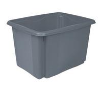 keeeper Bac empilable en plastique 30 litres Gris