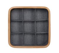 Boîte de rangement empilable en tissu de tri des couches pour armoire de maison, en coton et lin, pour sous-vêtements, soutien-gorge, pantalon, organiseur de placard empilable (5)