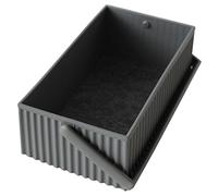 Boîte de Rangement empilable Gris Taille S - sceltevie
