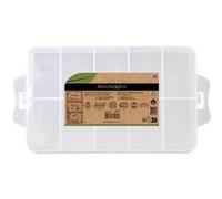 Boîte de Rangement Empilable - Organisation et Praticité pour Vos Fournitures de Couture - 25 x 16 x 7 cm - Milward(...) - Transparent