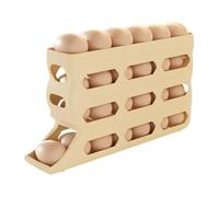 Boîte de rangement empilable pour œufs - Robuste - Idéale pour les petites cuisines et le stockage des œufs en vrac