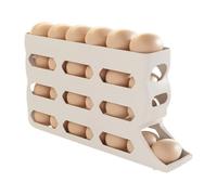 Boîte de rangement empilable pour œufs - Robuste - Idéale pour les petites cuisines et le stockage en vrac des œufs de réfrigérateur