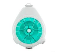 Boîte de rangement en ABS pour ligne de pêche avec mécanisme anti-retour, lame intégrée, bobine amovible et rainure pour sécuriser l'extrémité de la ligne pour le rangement et le transport (B)