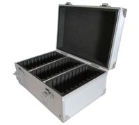 Boîte de rangement en aluminium pour 30 porte-monnaies universels PCGS / NGC / Premier / Little Bear Elite Etc