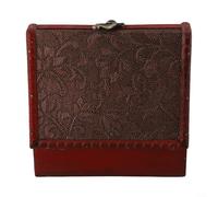 Boîte de rangement en bois à l'ancienne avec serrure de sécurité pour collection de bijoux avec impression décorative et disposition fonctionnelle pour un usage quotidien (A)