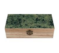 Boîte de rangement en bois avec couvercle Vert Armée Digital Camouflage Boîte de rangement pour la décoration de la maison Parfait pour les souvenirs