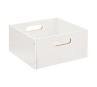 5five - panier 31x15cm mix n modul bois blanc