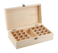 Boîte de rangement en bois pour huiles essentielles, aromathérapie, bijoux, trésors