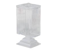 Boîte de rangement en coton pour tampons de maquillage