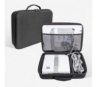 Boîte de rangement en EVA pour ECOVACS pour Mini pour Winbot, Ecovacs pour Mini2, haute capacité, étanche, résistant aux chocs, avec fermeture éclair, poignée portable pour le voyage et le rangement