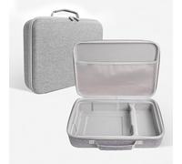 Boîte de rangement en EVA pour ECOVACS pour Mini, Winbot, Ecovacs, Mini2, haute capacité, étanche, résistant aux chocs, avec fermeture éclair, poignée portable pour le voyage et le rangement (gris)