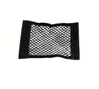 Boîte de rangement en filet pour coffre de voiture avec sangle auto-agrippante sac en filet élastique double couche