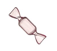 Boîte de Rangement en Forme de Bonbons, Mini Conteneur Bonbons Exquis pour Boucles d'oreilles Perles Perles Idéales, avec Design Transparent Idéal pour Les Mariages, Les Engagements et Célébrations