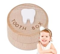 Boîte de rangement en forme de fée des dents | Joli porte-dent perdue en bois pour anniversaire garçon ou fille
