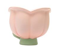 Boîte de Rangement en Forme de Fleur, Joli Porte-Bijoux en Résine, Organisateur de Bijoux Décoratif, Plateaux pour Bagues, Bracelets, Organisateur de Colliers (Tulipe)
